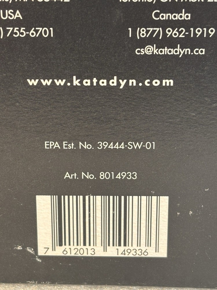 Katadyn Vario Water Filter Replacement Cartridge Microfilter Element 8014933