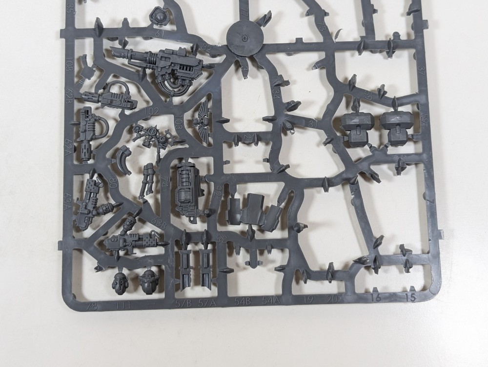 Space Marines Devastator Heavy Weapons Partial Incomplete Sprue Warhammer 40k