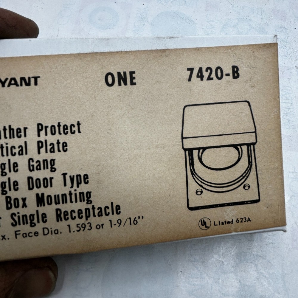 Bryant NSB 7420-B Wallplates and Switch Accessories EA ⭐