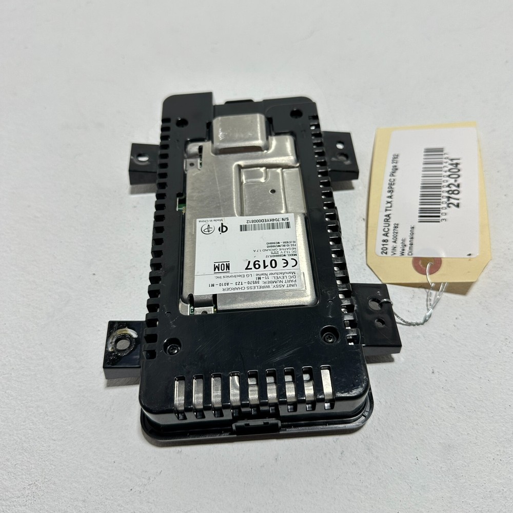 2018 - 2020 ACURA TLX A-SPEC WIRELESS CHARGER UNIT MODULE OEM