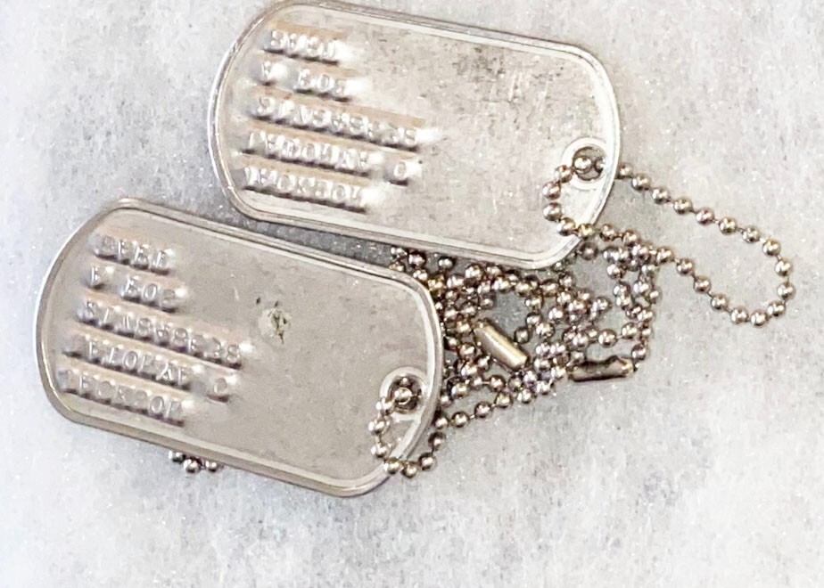 Latonya Jackson Dog Tag Set