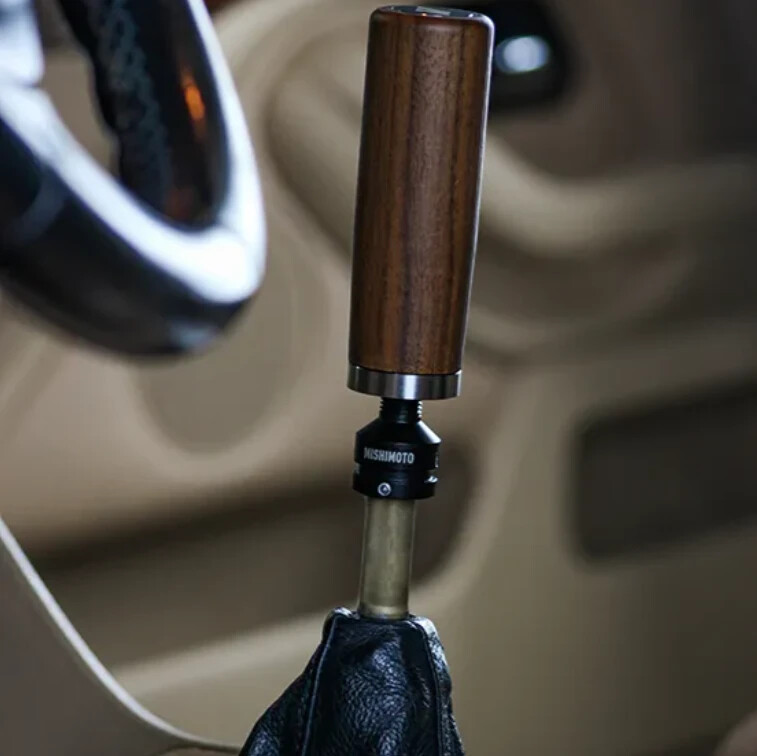 Mishimoto Non-Threaded Shift Knob Adapter Shift Knobs to For BMW Vehicles Black