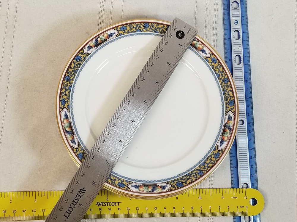 3 Thomas Bavaria “Harvest” Pattern 7 5/8" Salad Plates