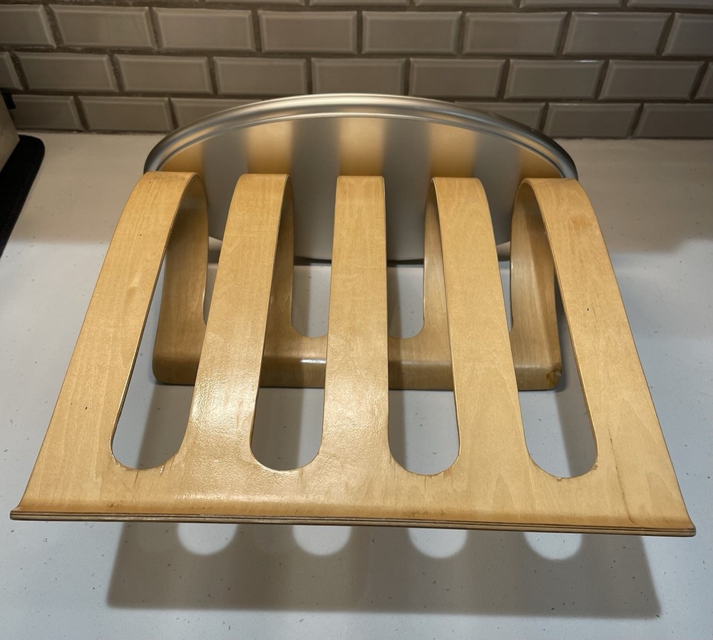 Michael Graves Rack Bent Wood Aluminum MCM