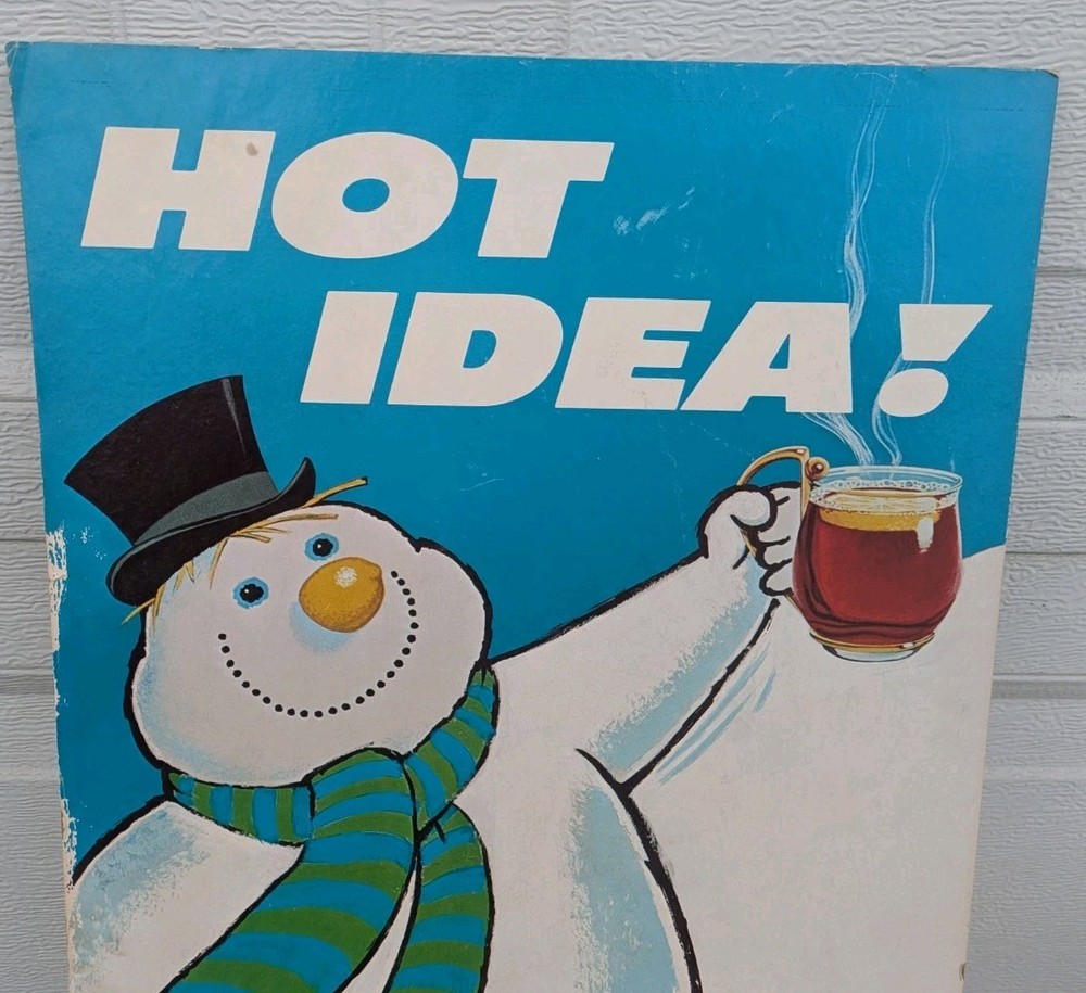 Vintage Dr Pepper Cardboard Store Counter Display