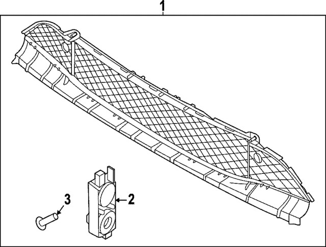 Genuine Ford Shutter Assembly LK9Z-8475-B