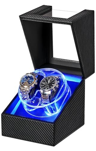 Watch Winder for Automatic Watches, 4 Modes Double Automatic Watch Winder box