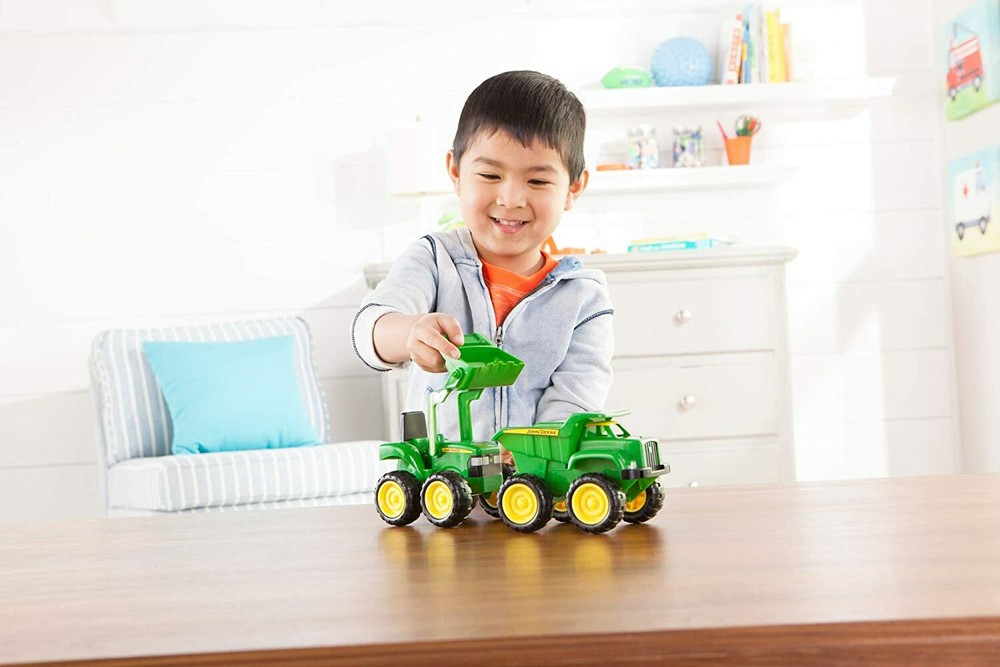 Tomy John Deere Sandbox Vehicles 2 Pack