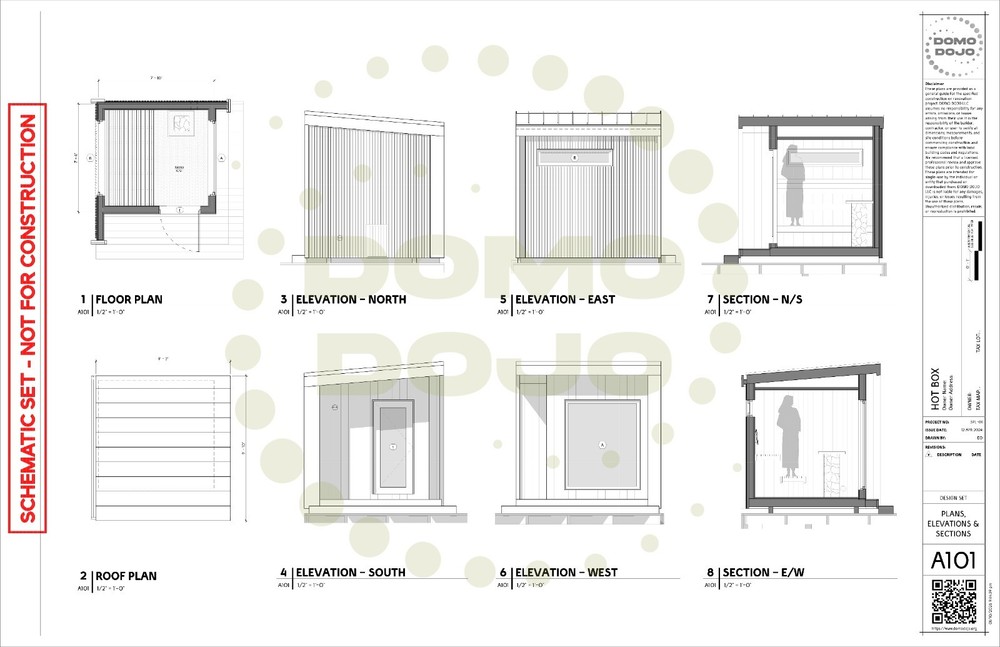 Hot Box Sauna Plans – PDF Downloadable Blueprint