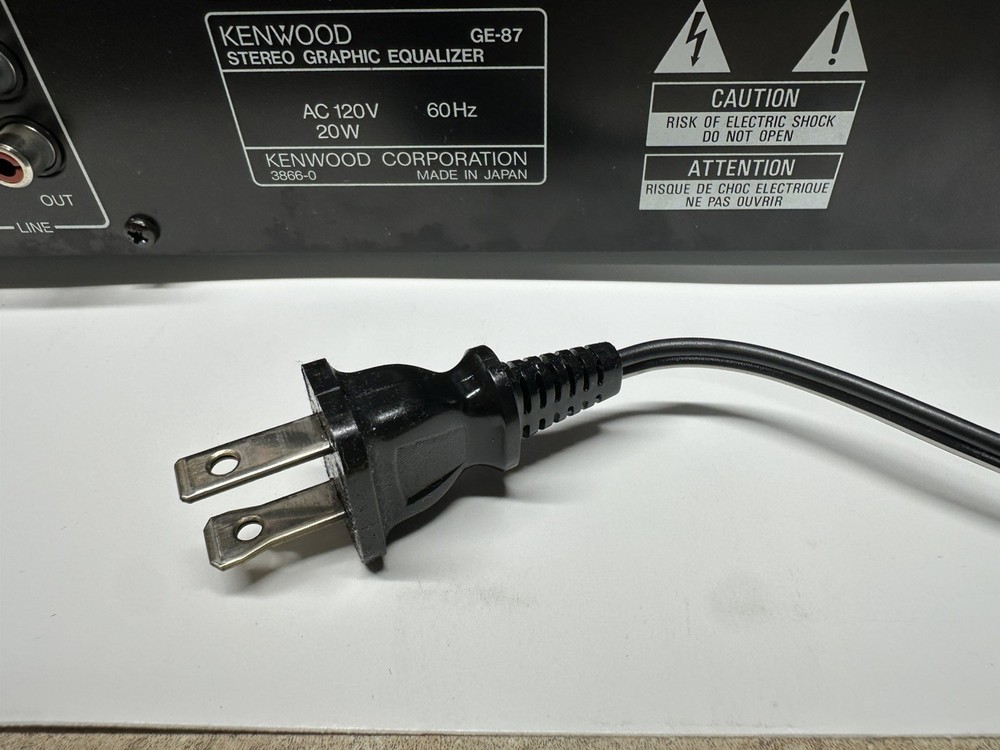 Kenwood Graphic Equalizer GE-87