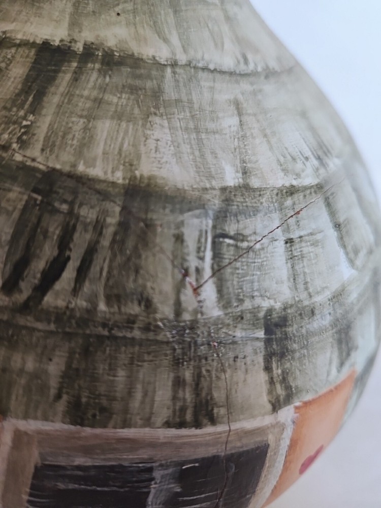 14- inch hand painted gourd