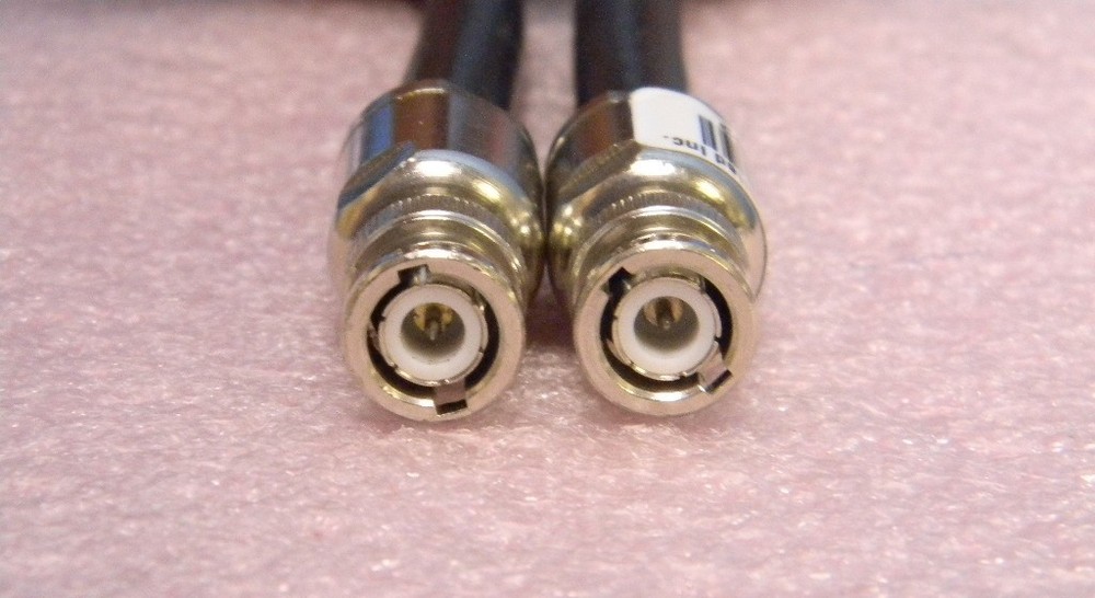 RUGGED Mil-Spec BNC(m)-(m) 6’ RF Cable Assembly RG214/U MIL-C-17D Intercomp