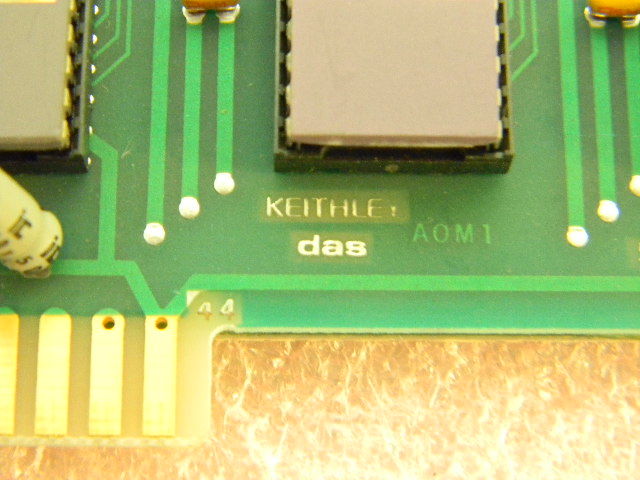 (4) Keithley Series 500 Data Acquisition Modules AOM1 AIM7 AMM1 DIO1