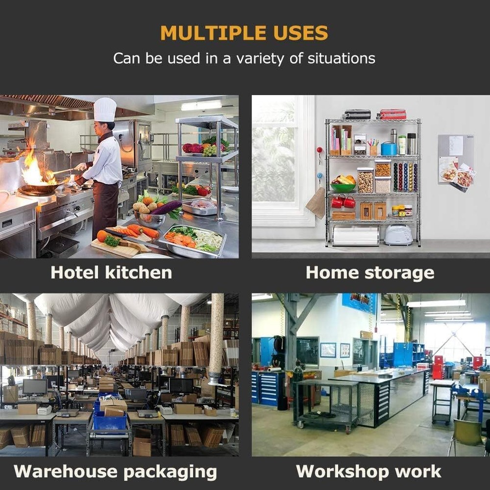 Stainless Steel Work Table Kitchen Work Table Scratch Resistent Commercial Work