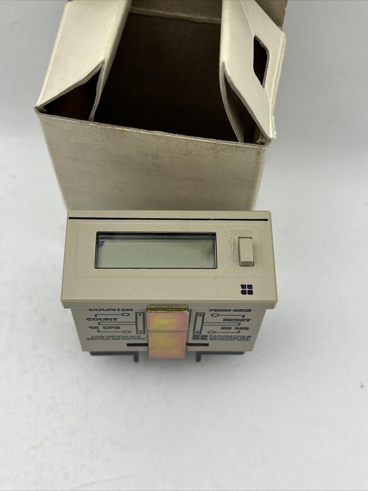 Redington Counters 7600-6KO ADC Hour Meter Resettable *NEW*