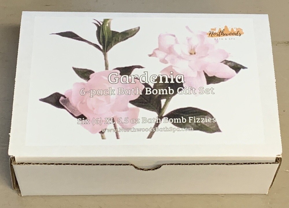 Gardenia 6-pack Bath Bomb Gift Set