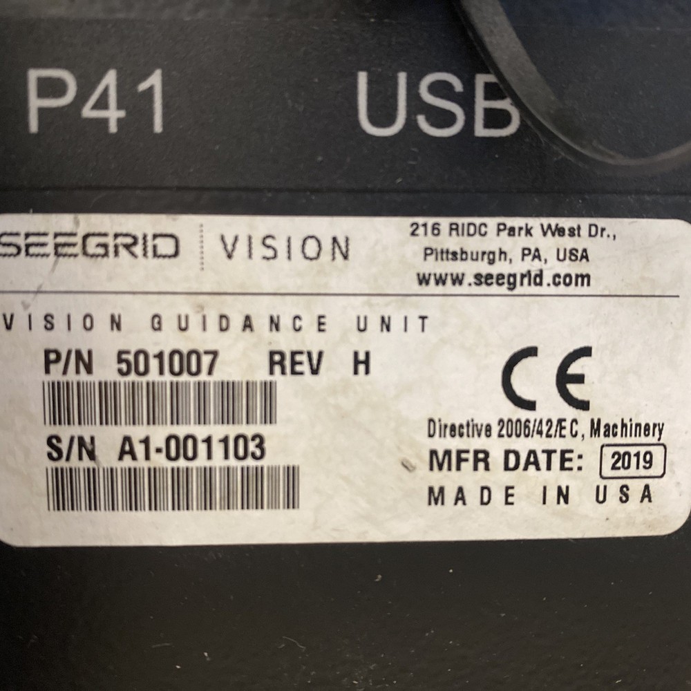 Seegrid Vision Guidance Unit 501007 Used