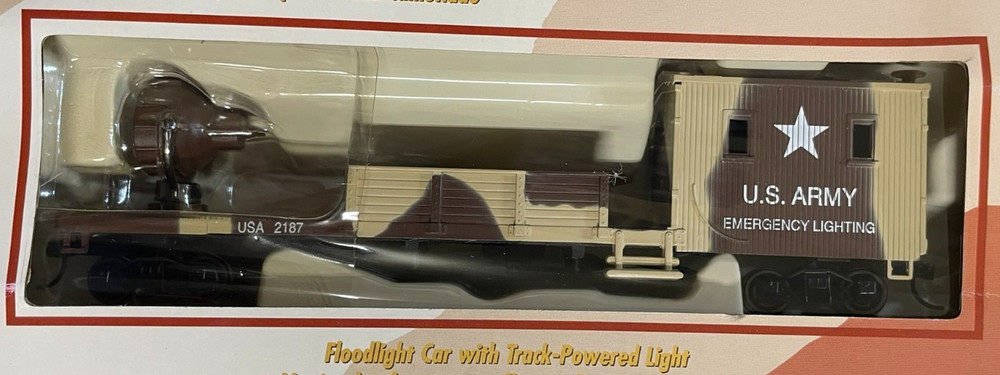 BACHMANN HO #00654 - Desert Forces - Military Train Set