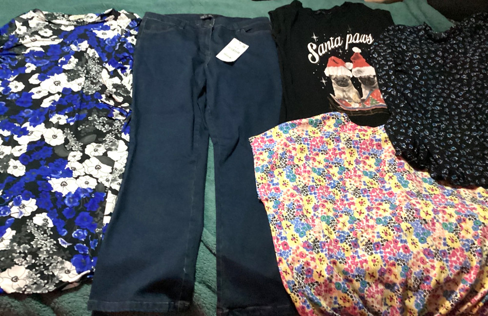 Ladies Clothes Bundle Size 16 x 5 items, 1 new with tags