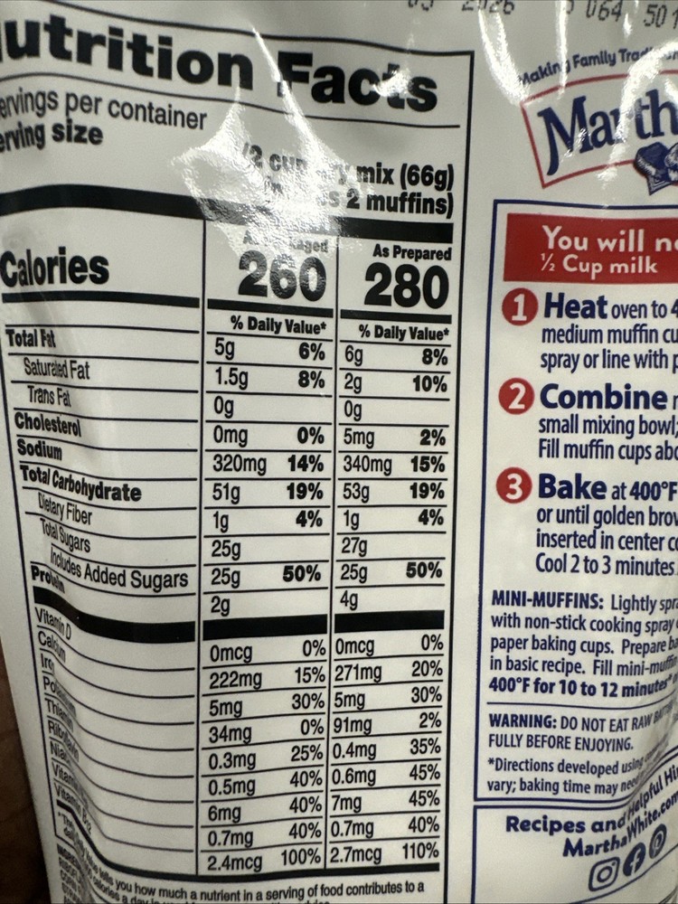 Martha White Wildberry Muffin Mix (2 PACK)