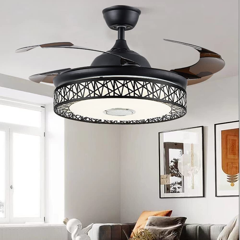 42'' Bluetooth Ceiling Fan with LED Lights and Music Player