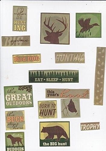 Chipboard Accents - Hunting