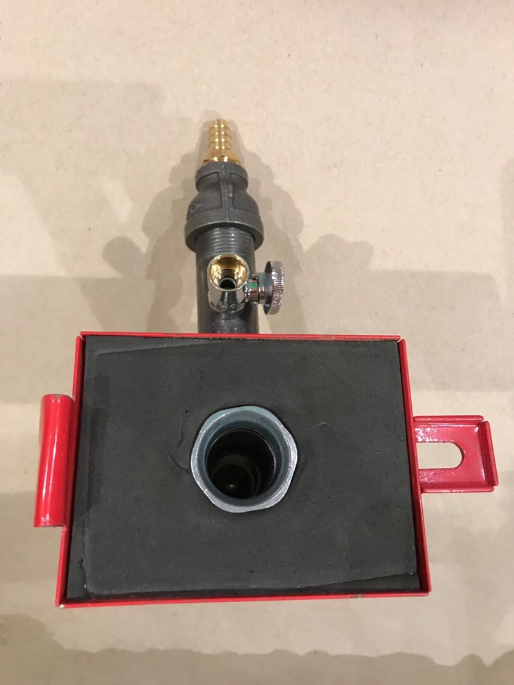 Blast cabinet metering valve Harbor Freight sandblasting metering