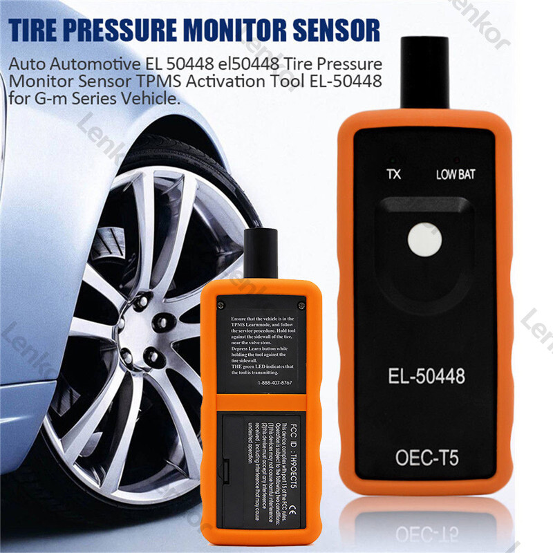 EL50448 TPMS Relearn Tire Sensor Pressure Monitor System Programming Activation