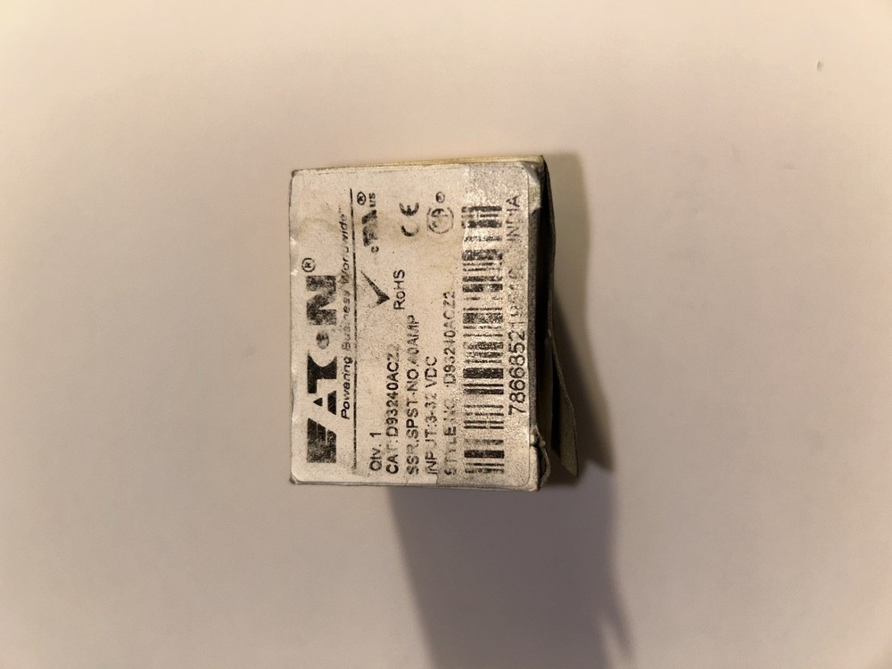 Eaton D93240ACZ2 Solid State Relay 40A 24–280VAC Industrial Control Module