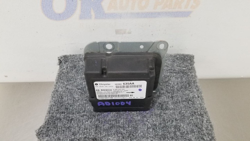 17 DODGE RAM 3500 CHASSIS CAB SRS CONTROL MODULE 68303635AA