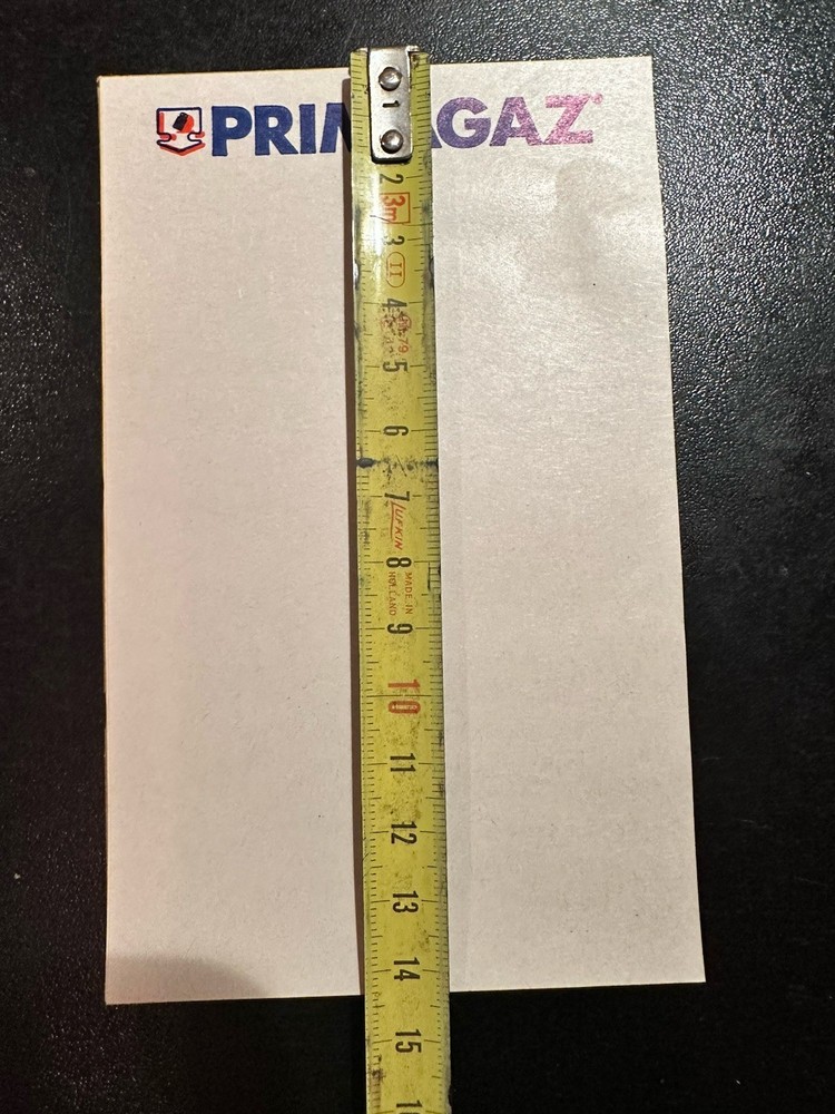 Rare Vintage Primagaz Small Advertising Notebook Notepad
