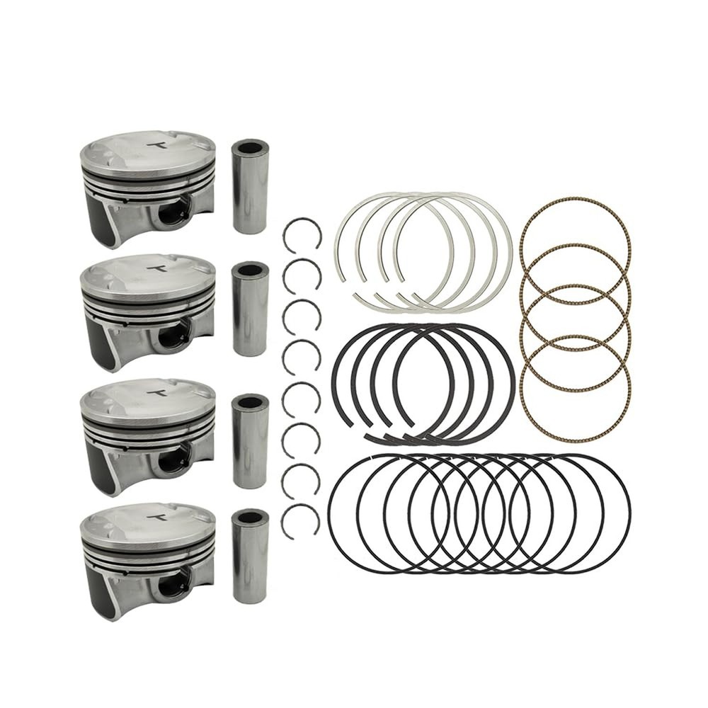 STD Engine Piston & Piston Snap Rings & Piston Pin Set Fits For Hyundai Kia G...