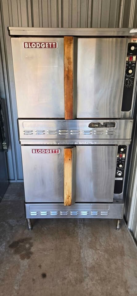 blodgett dfg 100 double stack convection ovens