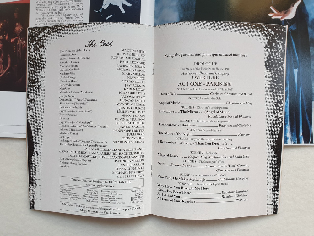 JOB LOT MUSICAL THEATRE PROGRAMMES