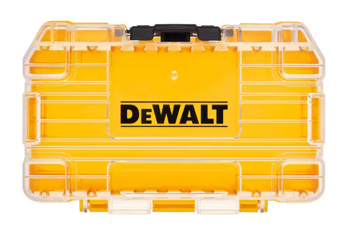 DEWALT TOUGH CASE SM BIT TIP STORAGE ORGANIZER STACKABLE INTERLOCKING EMPTY NEW