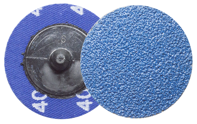 1000 Pack - 2" Roloc Zirc Quick Change Sanding Disc 120 Grit