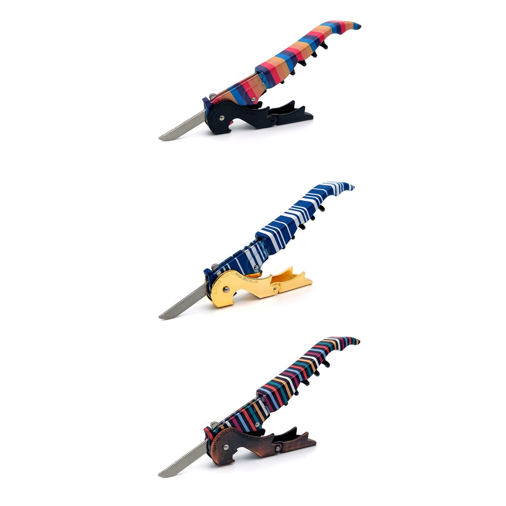 Pulltap's Genuine Collection Lined 900 Corkscrew Wine Key Bottle Opener (Rall...