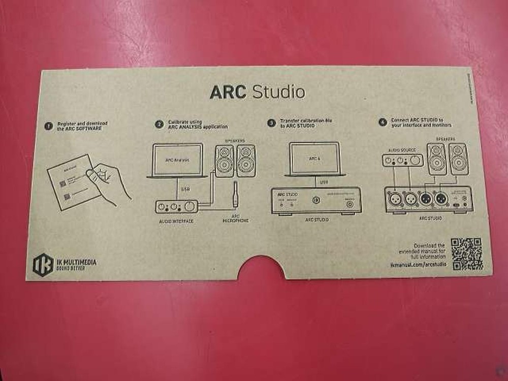 IK Multimedia ARC Studio Room Correction System MEMS Mic Tested TMB01 3.0