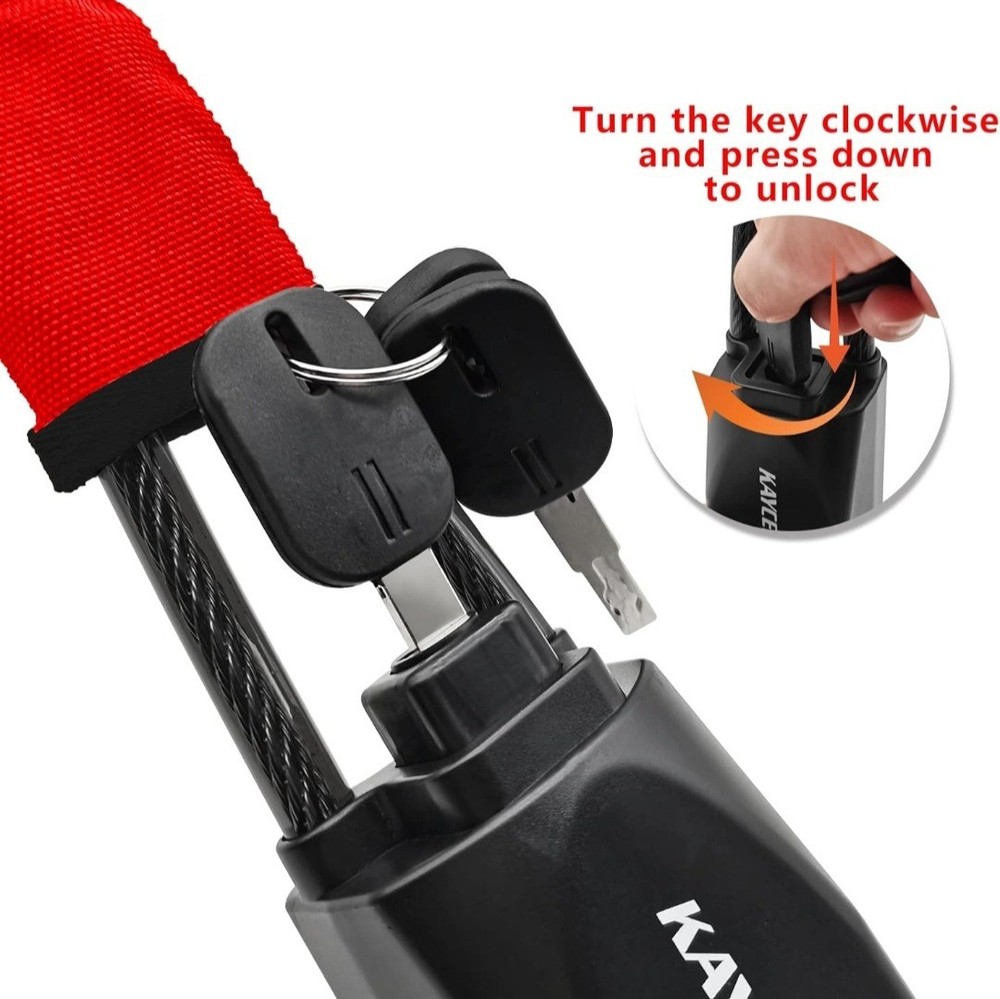 Steering Wheel Lock - NEW w/ Key
