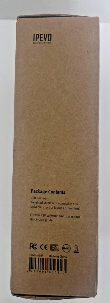 IPEVO P2V USB Doc Camera – Easy Setup, Great Quality 2MP, Autofocus & Macro