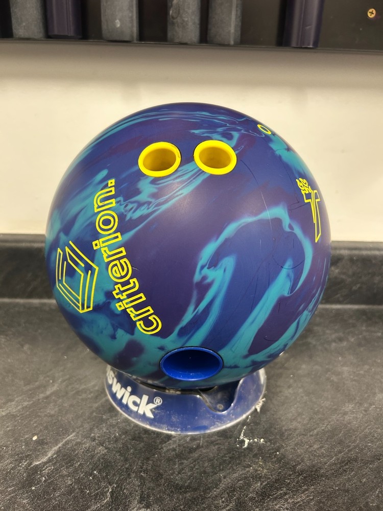 15lb Track CRITERION SOLID Bowling Ball Used! FREE SHIPPING!