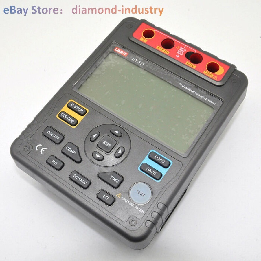 A 1PC UNI-T UT511 Digital Insulation Resistance Tester Megohmmeter Ohm Meter