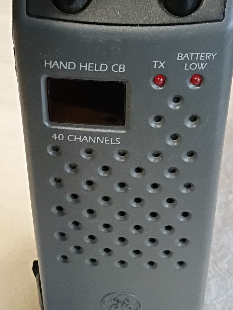 GE Hand Held CB 40 Channels 70606265 B6