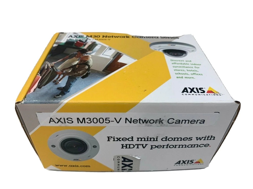 AXIS M3005-V 2 Megapixels Indoor Mini Dome Network Camera - 0517-001