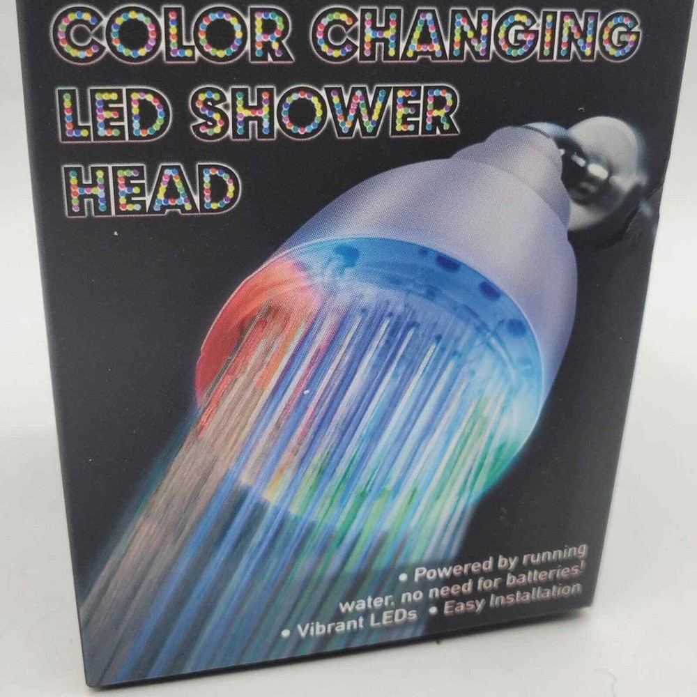 NIB COLOR CHANGING LED SHOWER HEAD