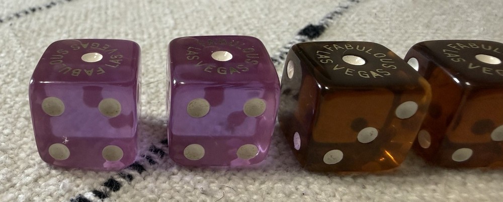 Fabulous Las Vegas Dice - Three Pair