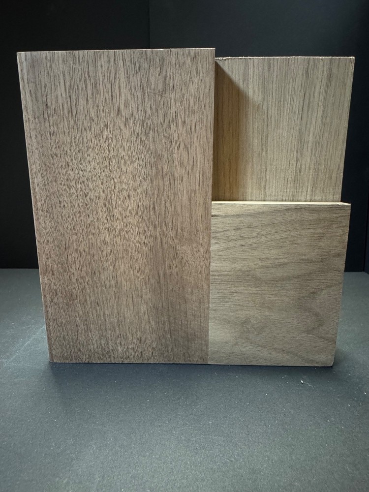 Walnut 1 Panel Mission Shaker Flat Panel Solid Core Interior Wood Doors Door