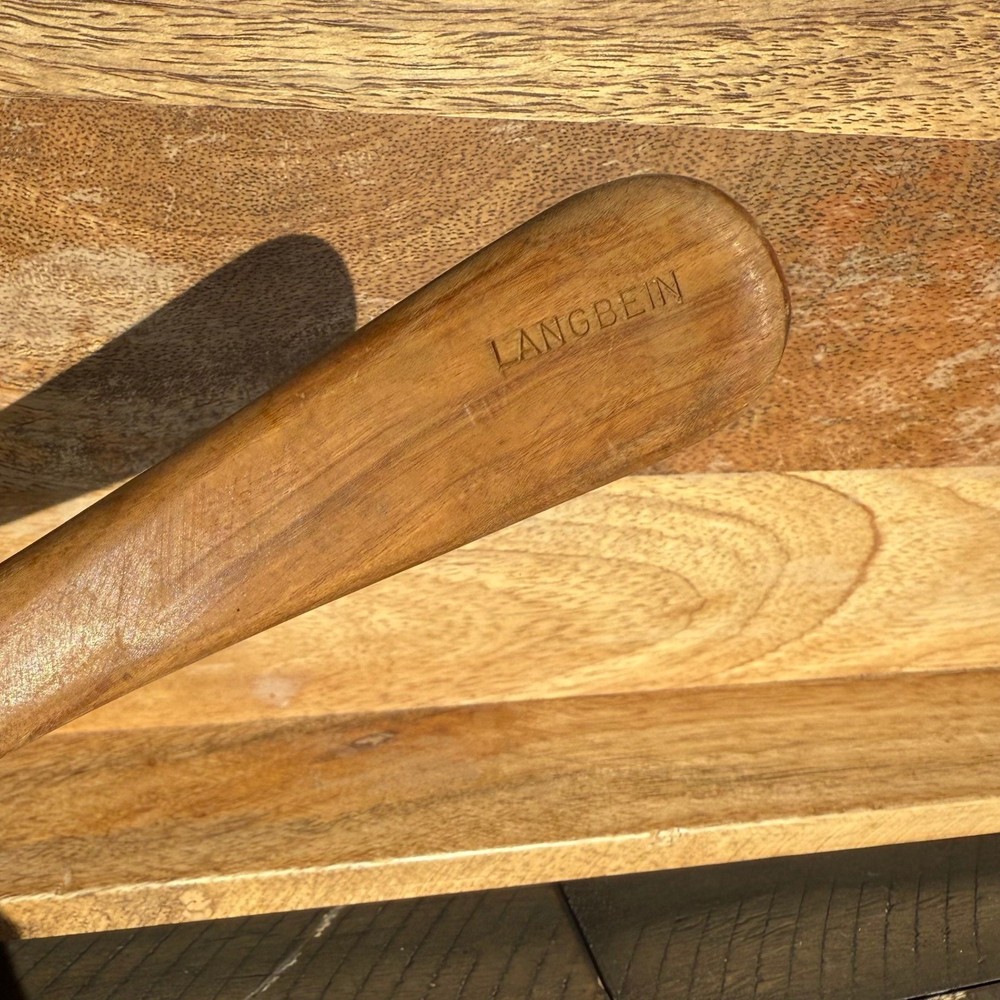LANGBEIN Wooden Pie Cake Dessert Server Serverware Kitchen Utensil