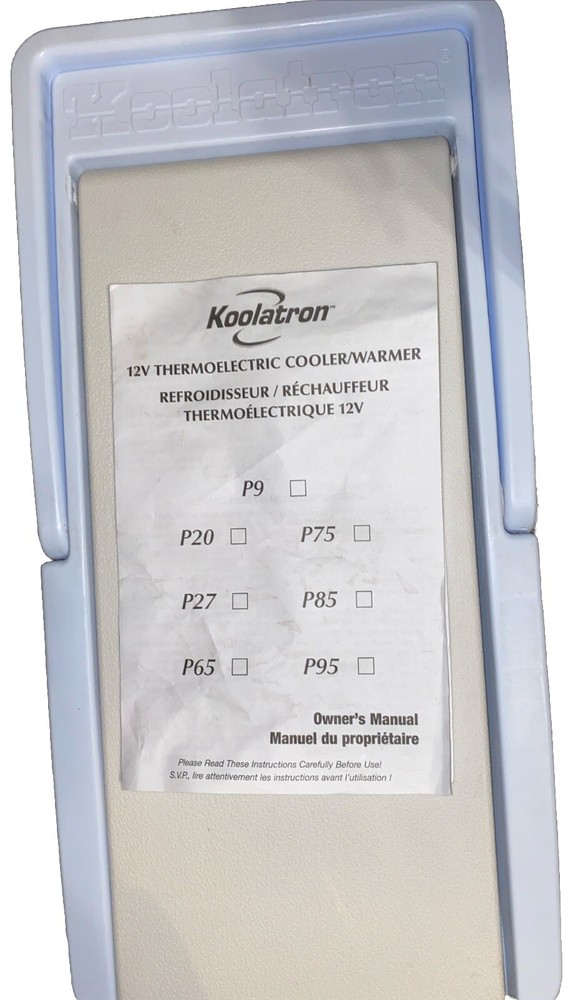 Koolatron P-20 Thermo - Electric 12-Volt 18 Quart Compact Cooler/Warmer Adapter