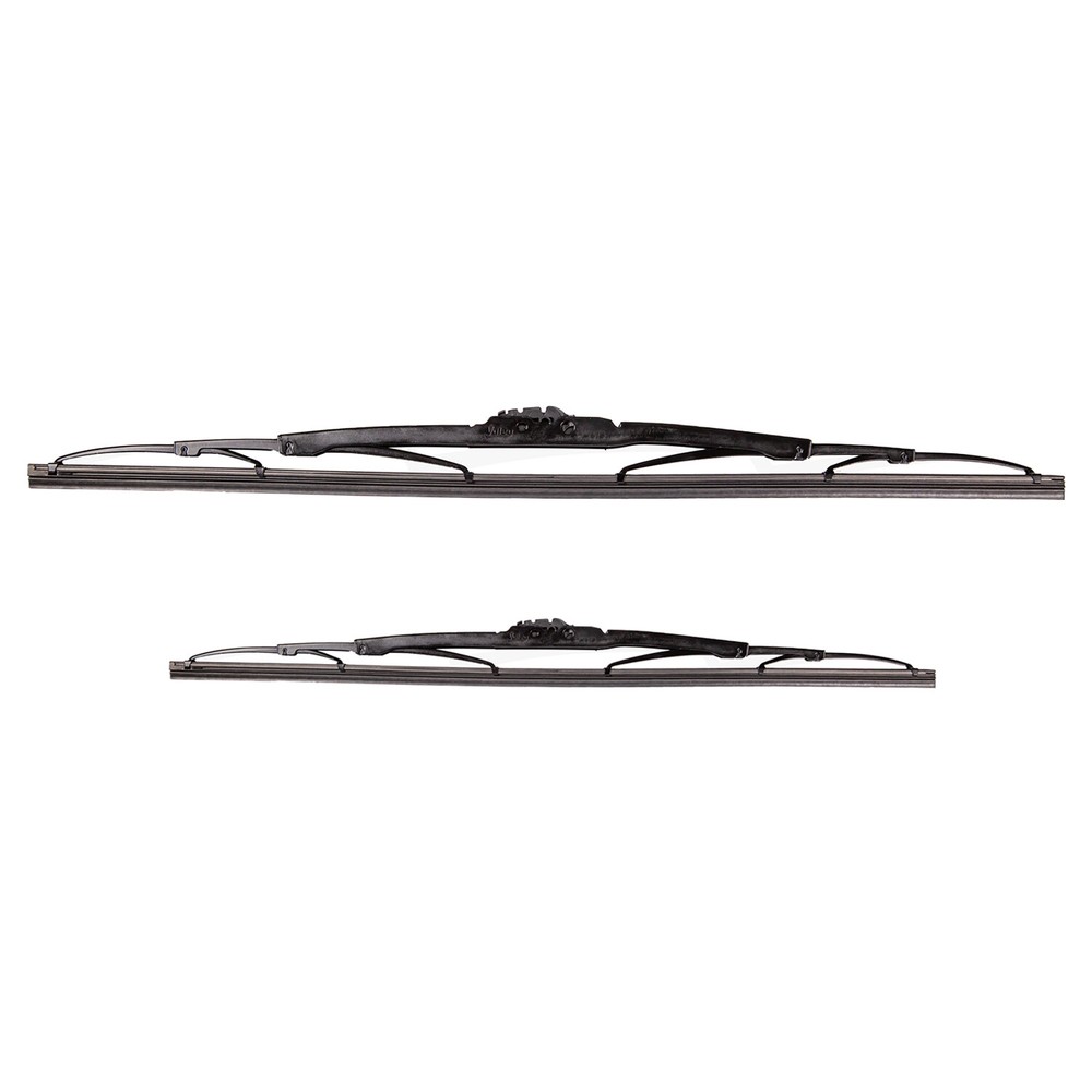 Valeo Traditional Titanium 2pc Front Left & Right 18" Windshield Wiper Blade Set
